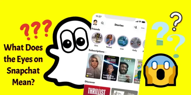 What Does the Eyes Mean on a Snapchat Story?