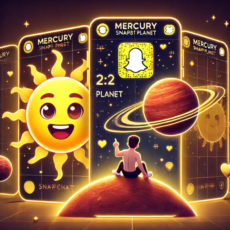 Snapchat Planet Mercury