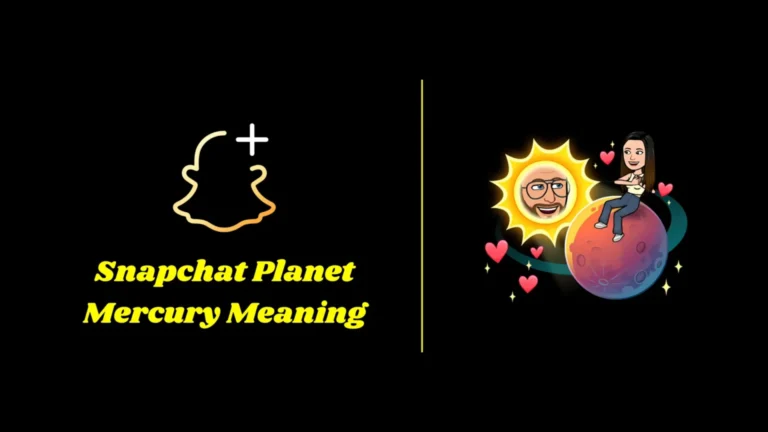 Mercury Snapchat Planet